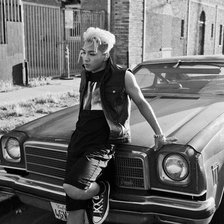 Схема вышивки «Bigbang Taeyang»