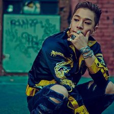 Схема вышивки «Bigbang Taeyang»