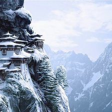 Схема вышивки «Тибет»