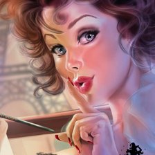 Схема вышивки «Секрет»