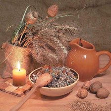 Схема вышивки «колос»