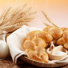 Схема вышивки «хлеб»