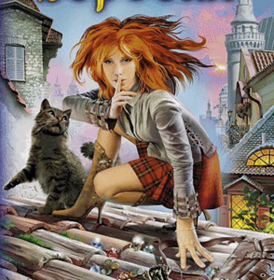 Воровка - иллюстрации, фэнтази, сказки - предпросмотр