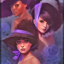 Схема вышивки «дивы»