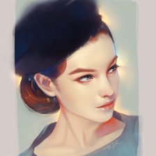 Схема вышивки «в шляпке»