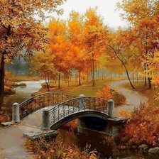 осень в парке