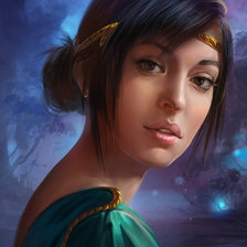 Схема вышивки «взгляд»