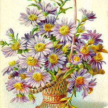 Схема вышивки «Серия "Цветы, букеты"»