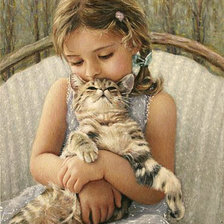 Схема вышивки «Серия "Наши малыши" Любимец"»