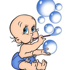 Схема вышивки «малыш»