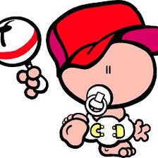 Схема вышивки «малыш»