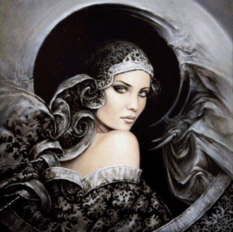 девушка - романтика, портрет, девушка - предпросмотр