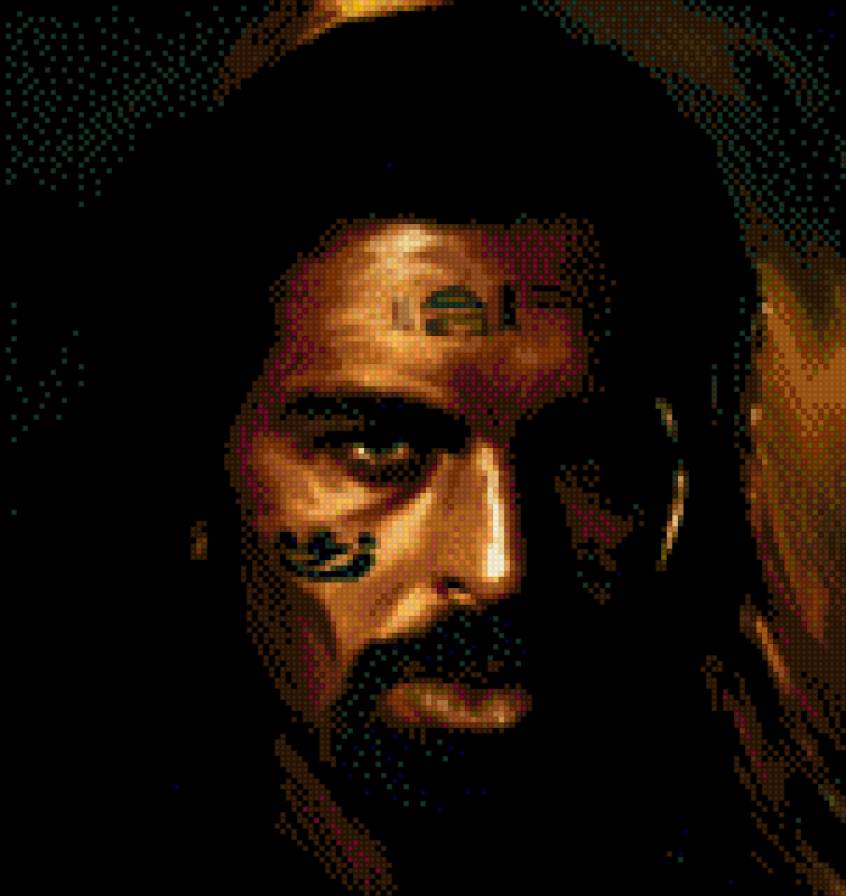 Саид - воин, мужччина, тату - предпросмотр