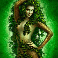 Схема вышивки «дриада5»