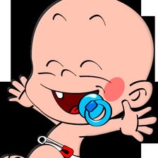 Схема вышивки «малыш»