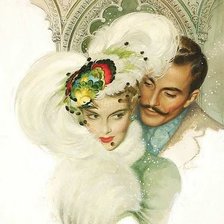 Схема вышивки «пара»