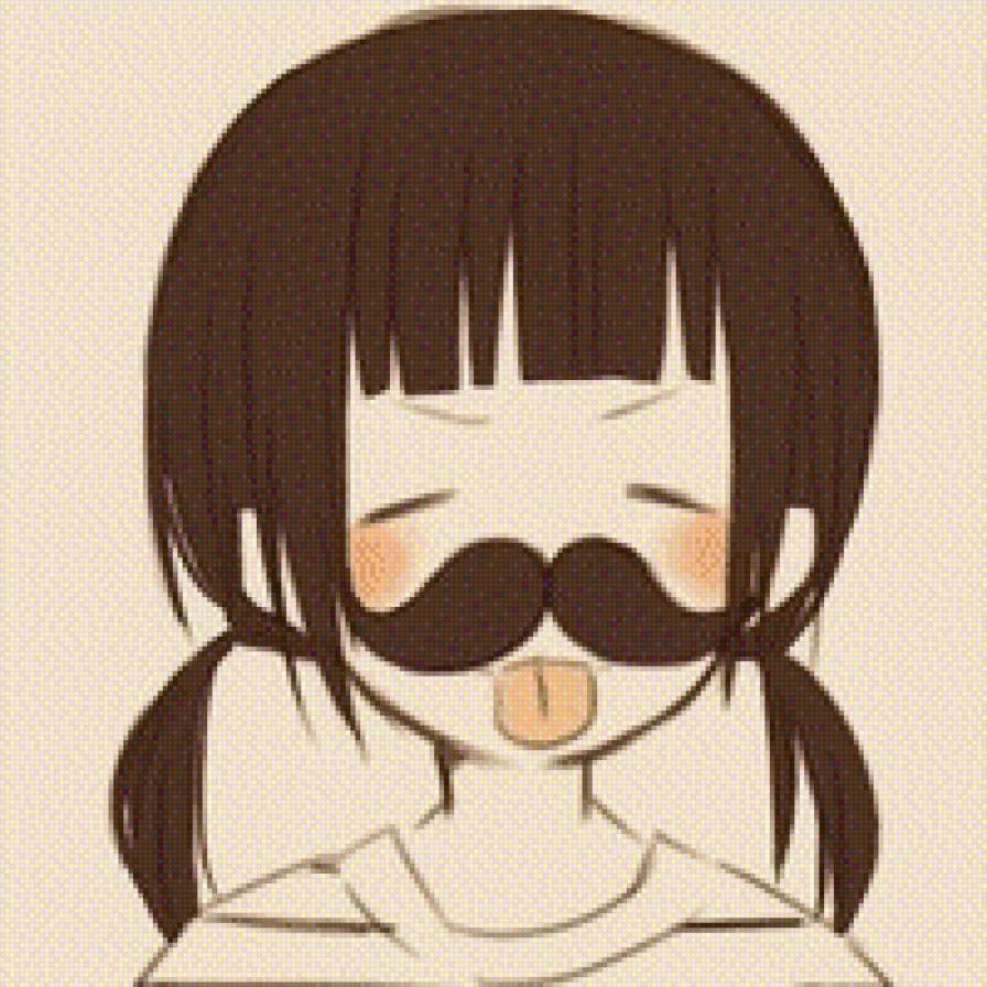 Девушка - девушка, аниме - предпросмотр