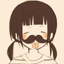 Схема вышивки «Девушка»