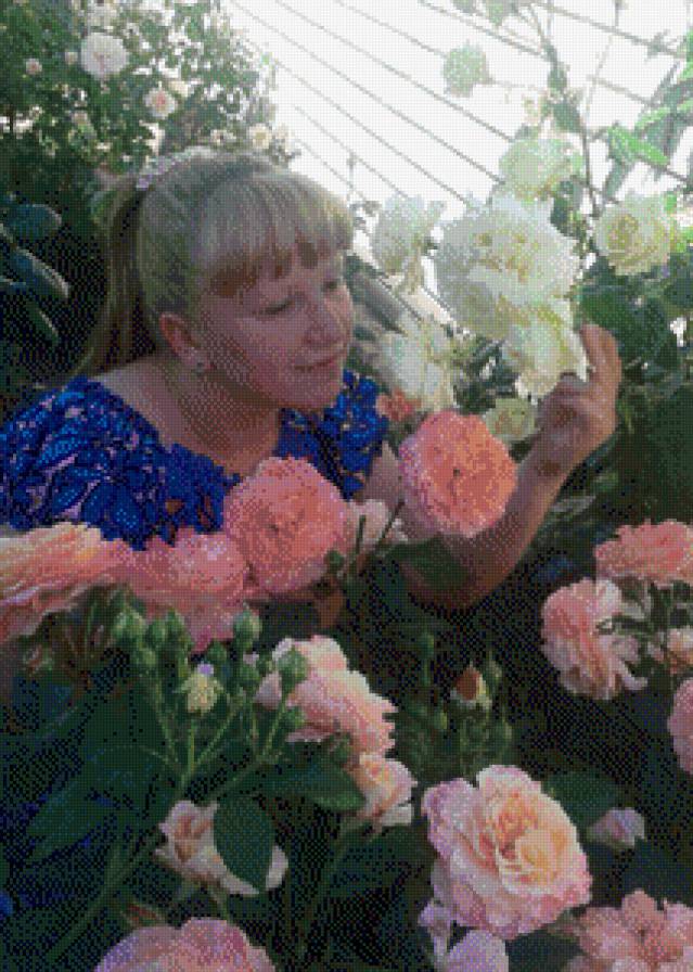 Светочка 1 - цветы, дочка - предпросмотр