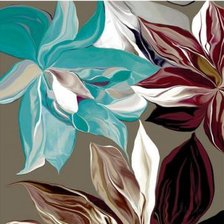 Схема вышивки «Бирюза»