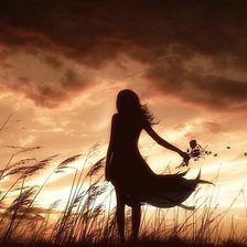 Схема вышивки «ожидание»