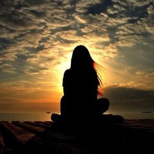 Схема вышивки «ожидание»