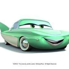 Схема вышивки «тачки фло»