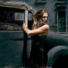 Схема вышивки «Убегаю»