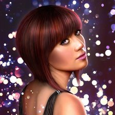 Схема вышивки «девушка»