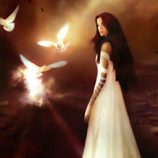 Схема вышивки «обернись»