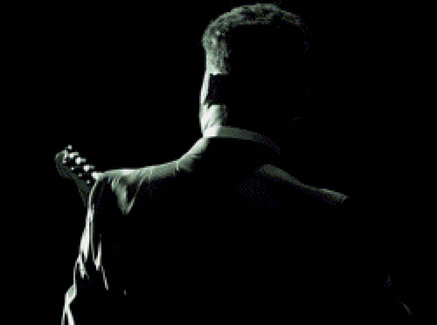 Гитарист - гитарист, музыка, музыкант, парень, гитара, черная - предпросмотр