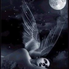 Схема вышивки «hada dormida»