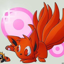 Схема вышивки «девятихвостый»