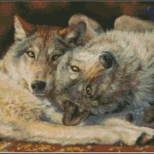 Схема вышивки «Счастлива пара»