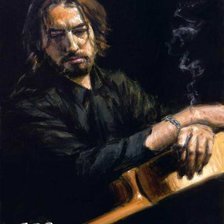 Схема вышивки «Грусть музыканта»