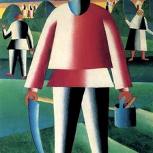 Северинович на сенокосе