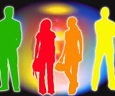 Схема вышивки «аура»