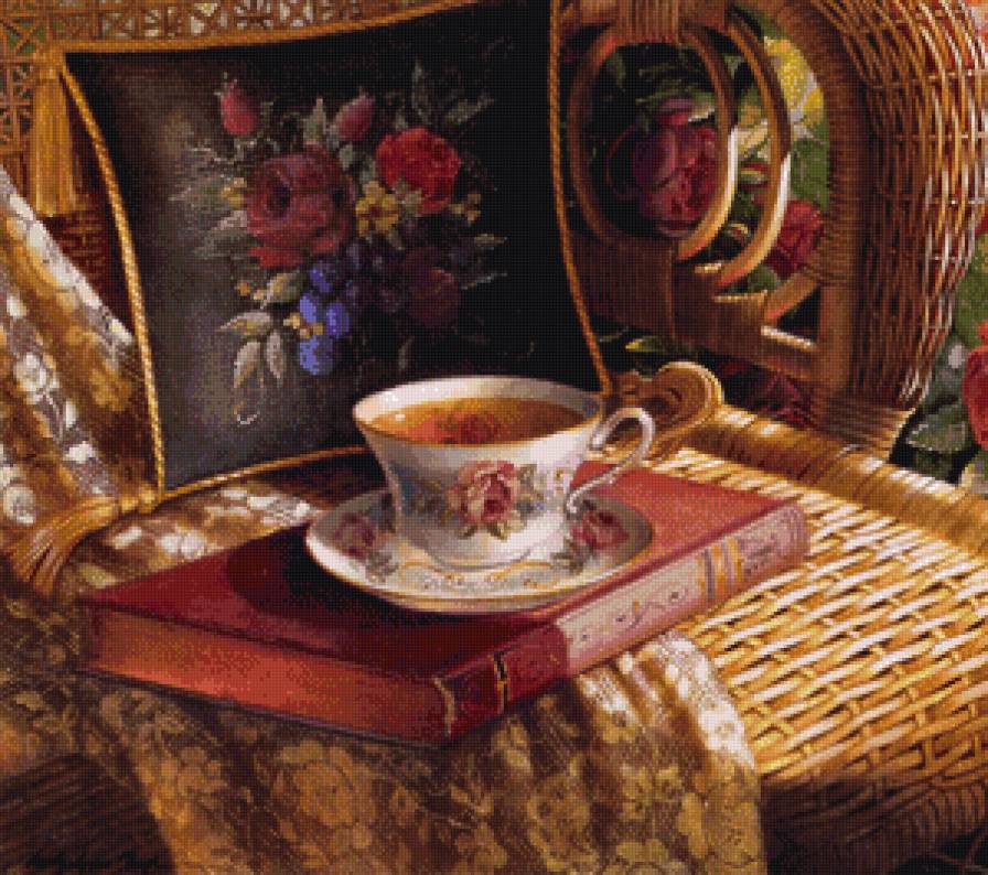 чашка чая - чай, чашка - предпросмотр