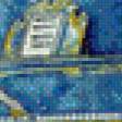 Предпросмотр схемы вышивки «Сапфировый дождь» (№988940)