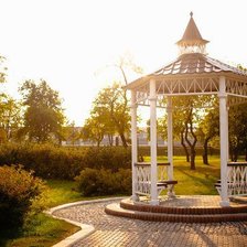 Схема вышивки «Беседка»