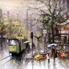 Схема вышивки «Ramon Ward-Thompson - Париж»