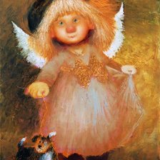 Схема вышивки «домовенок1»