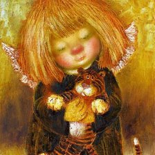 Схема вышивки «домовенок2»