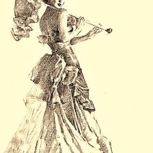 Схема вышивки «женский образ»