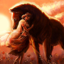 Схема вышивки «Мононоке»