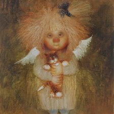 Схема вышивки «домовенок9»