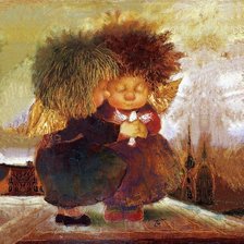 Схема вышивки «Домовята3»