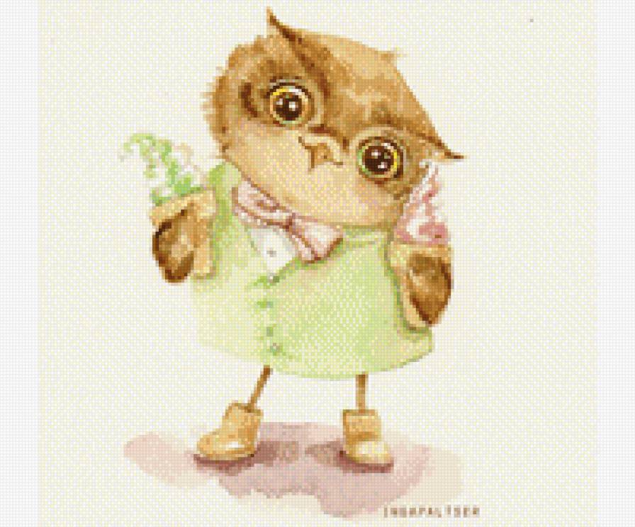 Совенок - сова совушка - предпросмотр