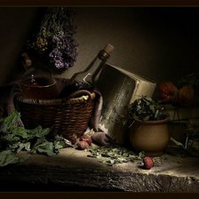 Схема вышивки «мужской натюрморт»