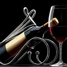 Схема вышивки «вино»